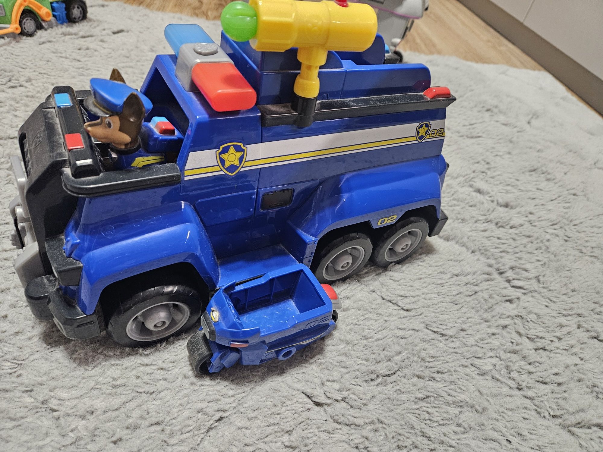 Radiowóz Psi Patrol duży pojazd