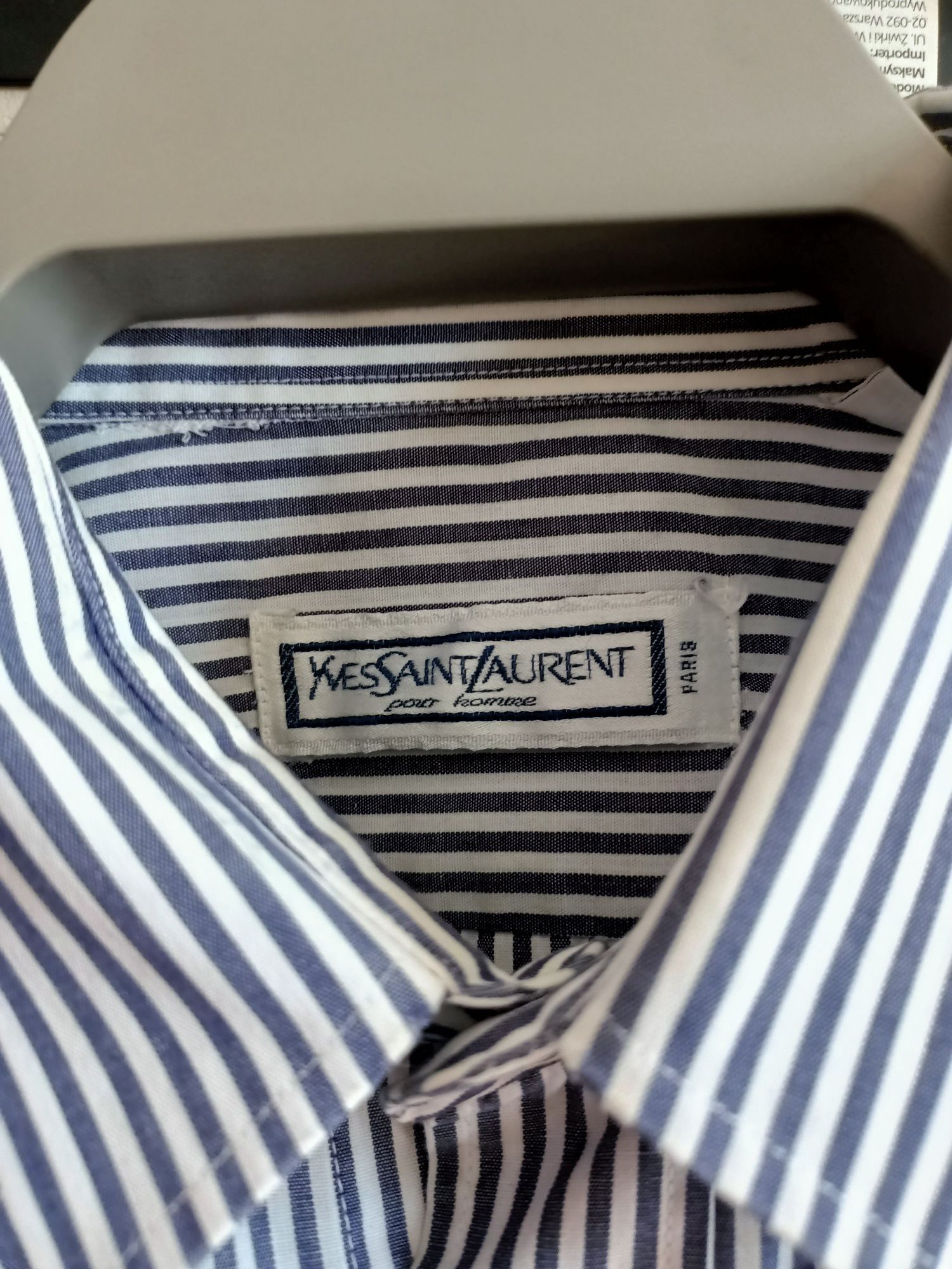 Koszula w paski Yves Saint Laurent