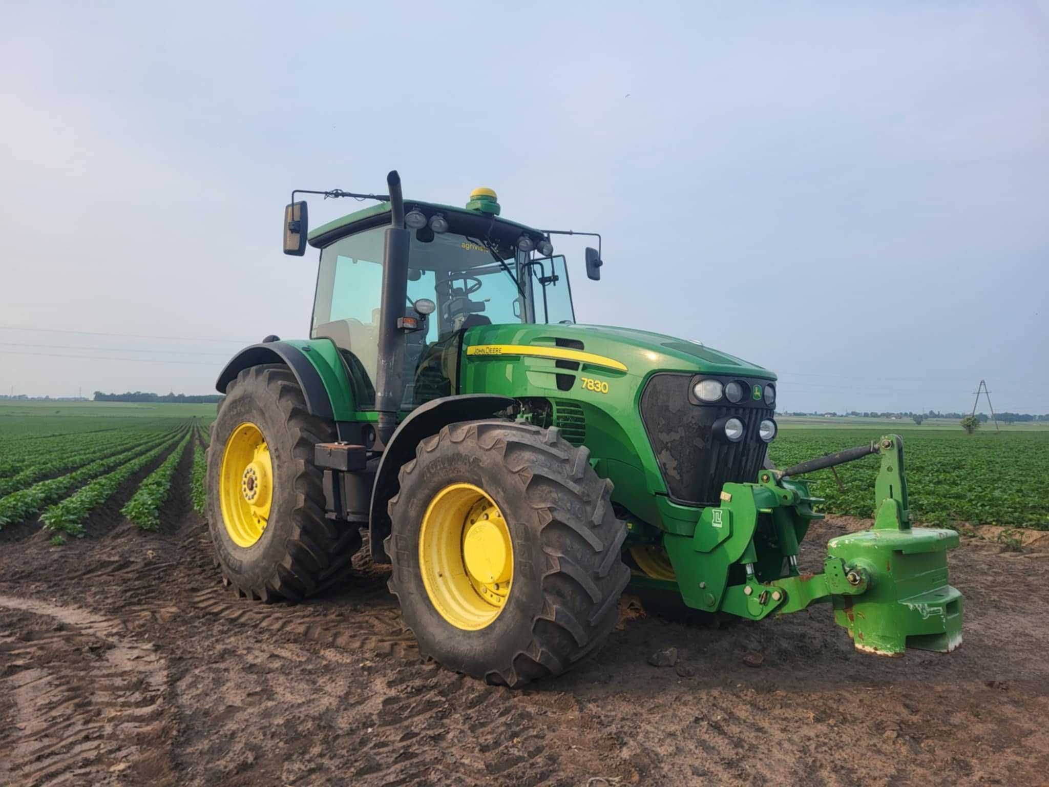 John Deere 7830 TLS TUZ GPS