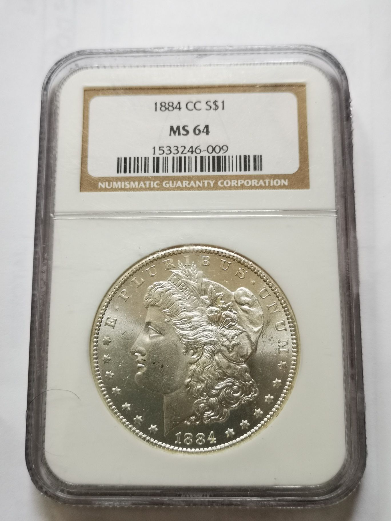 Moneta Dolar Morgan 1884r CC MS64