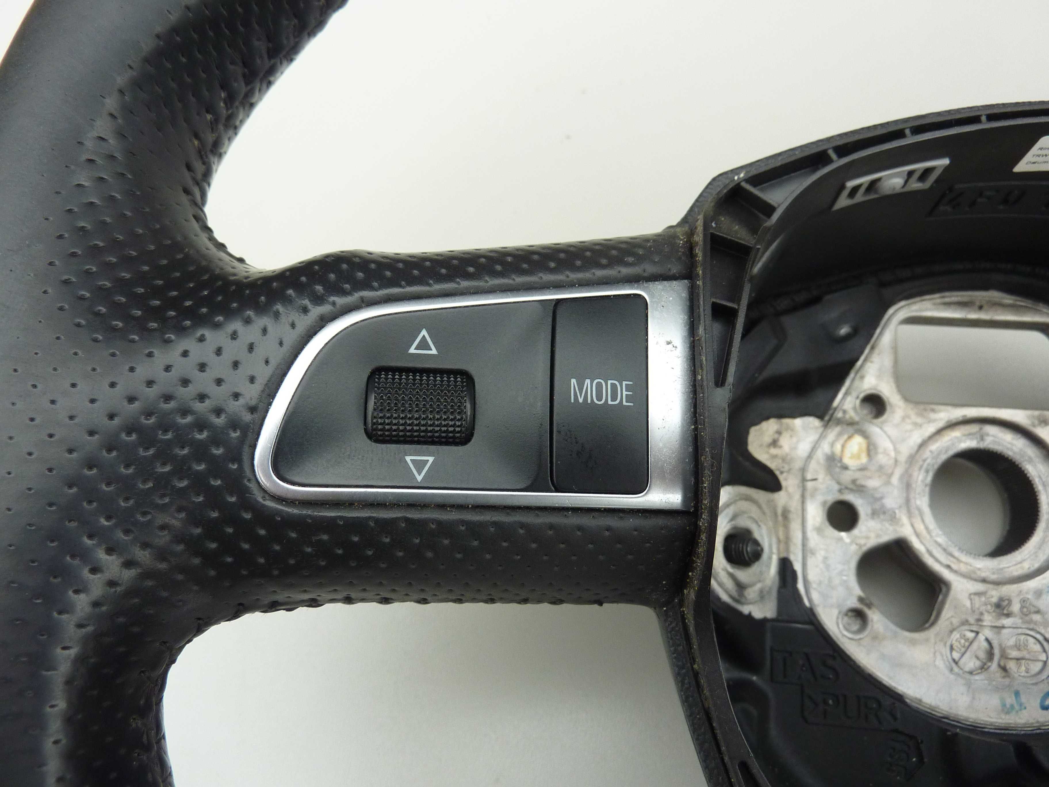 AUDI A4 B7 B8 A6 C6 lift Q7 4L kierownica multifunkcja CHROM skóra