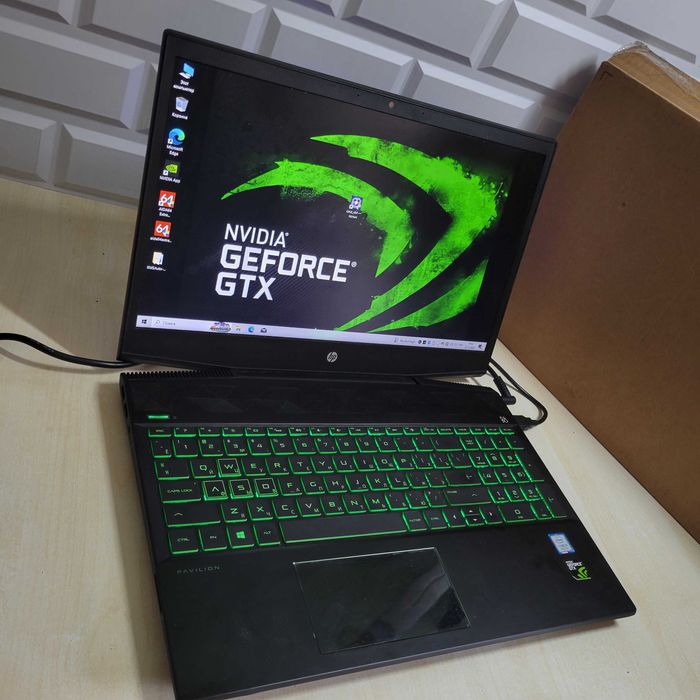 hp i5 9300h 6ядер gtx 1050ti 4 gb игровой ноутбук