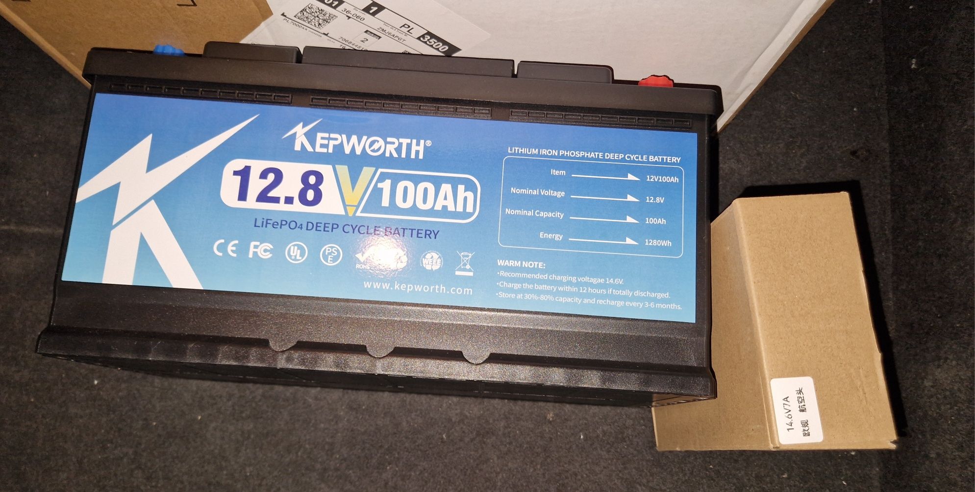 Акумулятор LiFePo4 Kepworth LiFePo4 12.8V 100Ah 1280Wh