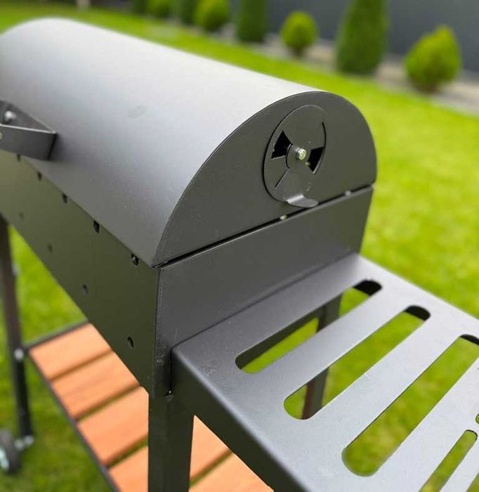 Мангал для шашлику з решіткою! Мангал 4 мм! Мангал на колесах!