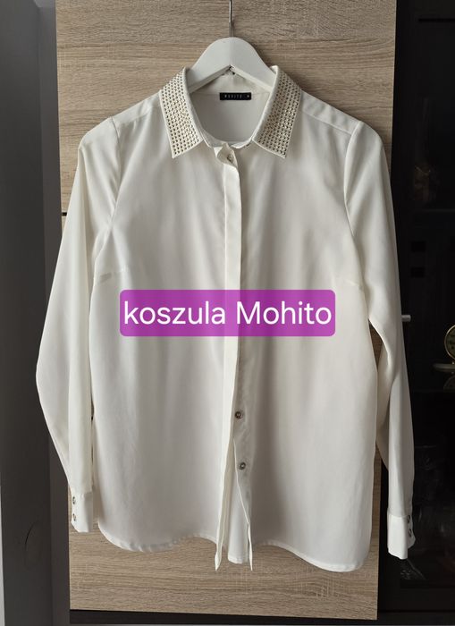 Mohito koszula biała kremowa Rozmiar S/M