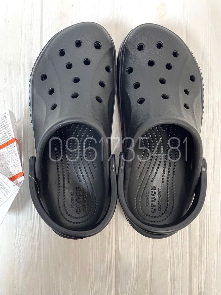 Чоловічі Чорні Крокси Мужская Практиная Обувь Crocs Bayaband