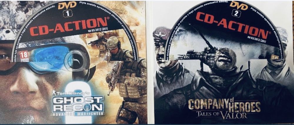 Gry CD-Action 2x DVD nr 201: Ghost Recon, Saw