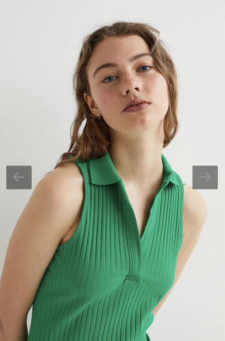 Плаття сукня сарафан в рубчик від H&M