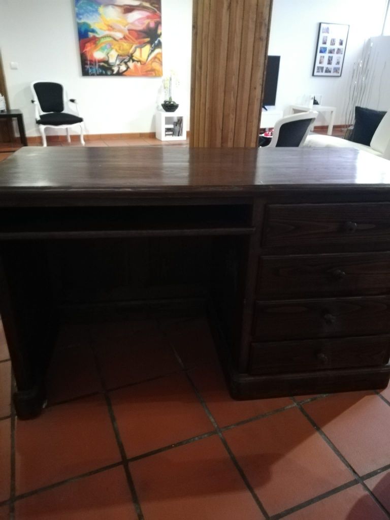 Secretaria madeira maciça