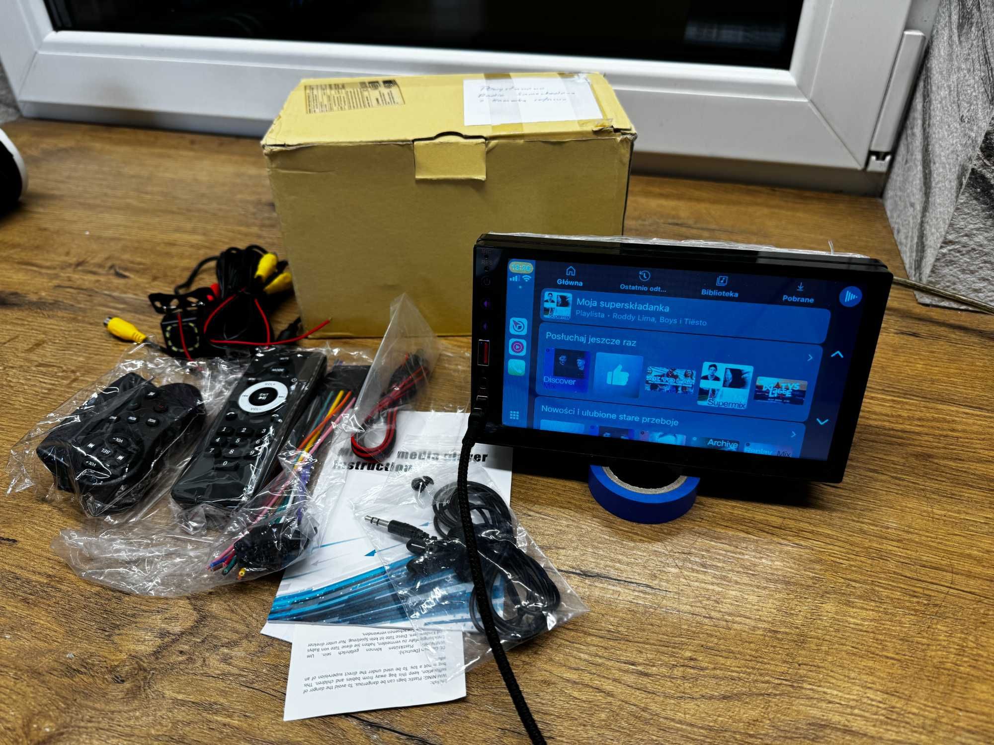 radio 2 din carplay,androidauto a3609
