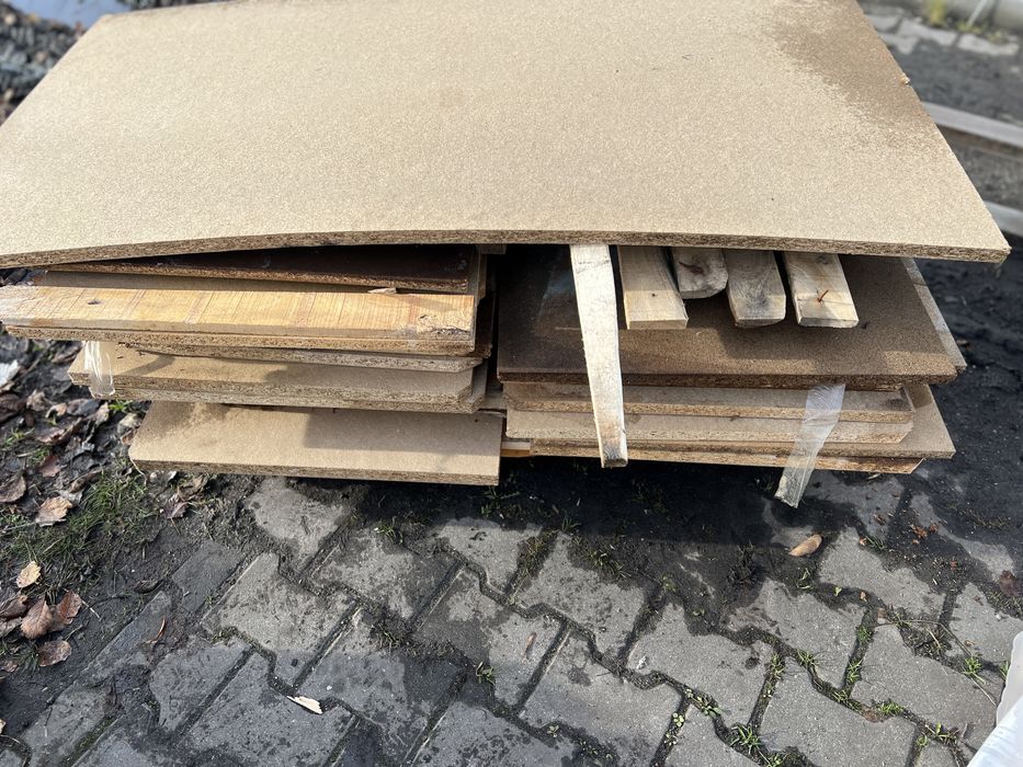 Kawalki plyt wiorowych