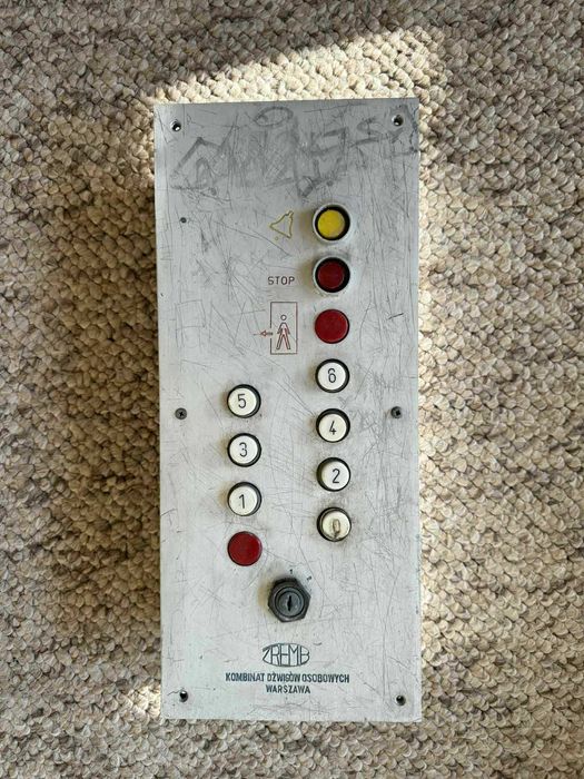 Panel Kaseta winda ZREMB PRL