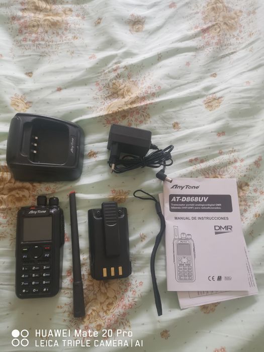 Vendo anytone at 868uv novo na caixa