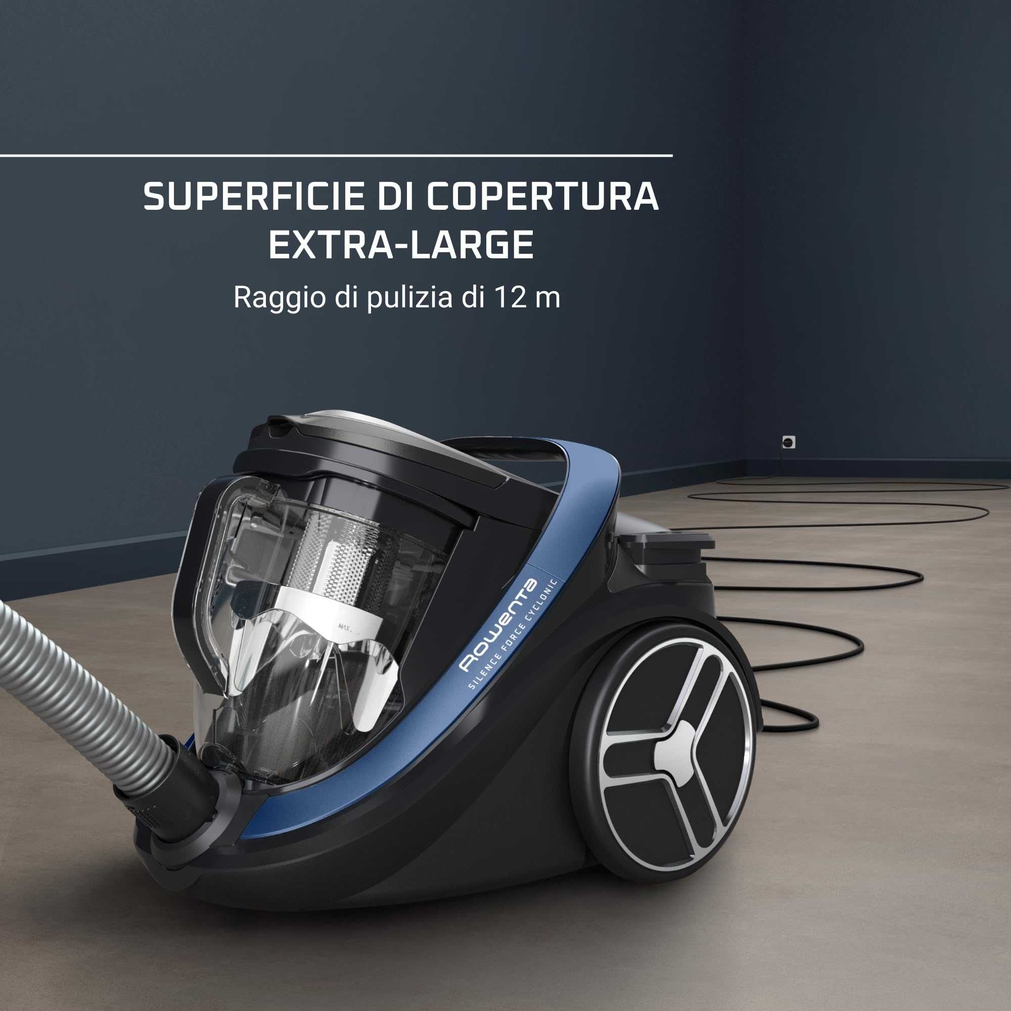 Aspirador Sem Saco Rowenta Silence Force Cyclonic/Animal Care RO7961EA