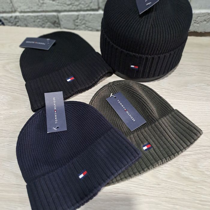 Шапка Tommy Hilfiger  демисизонная коттон