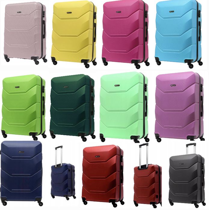 Duża walizka turystyczna podróżna 100 L 11 KOLORÓW