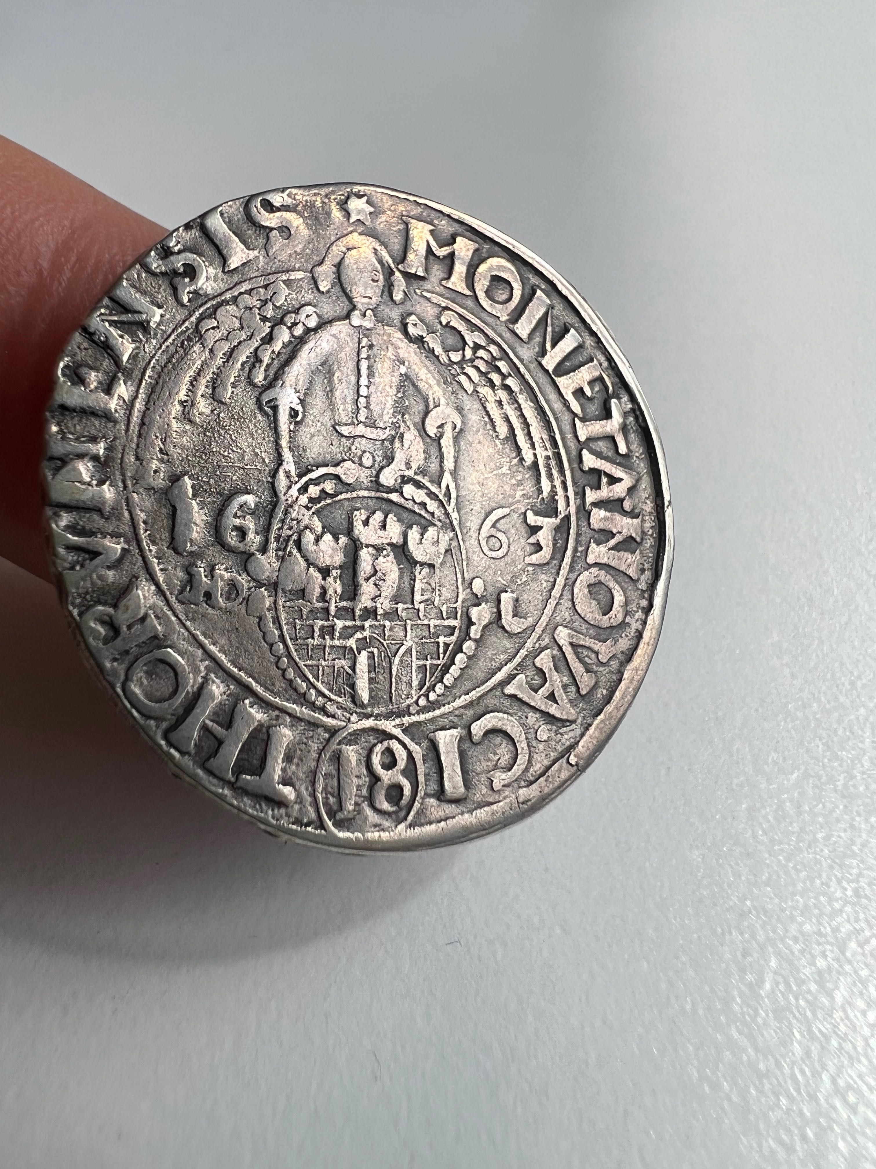 Ort 1/4 Talara Jan Kazimierz 1661 Toruń