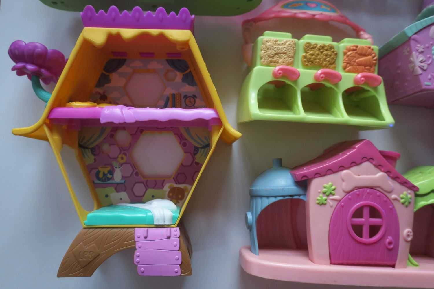 Domek Littlest Pet Shop LPS Hasbro buda podajnik scena zjeżdżalnia