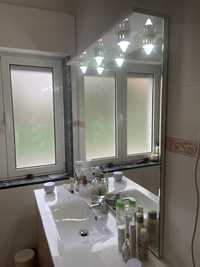 Espelho Casa de Banho com focos