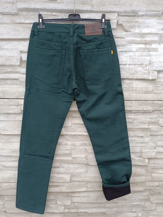 Ocieplane polarem nowe męskie spodnie