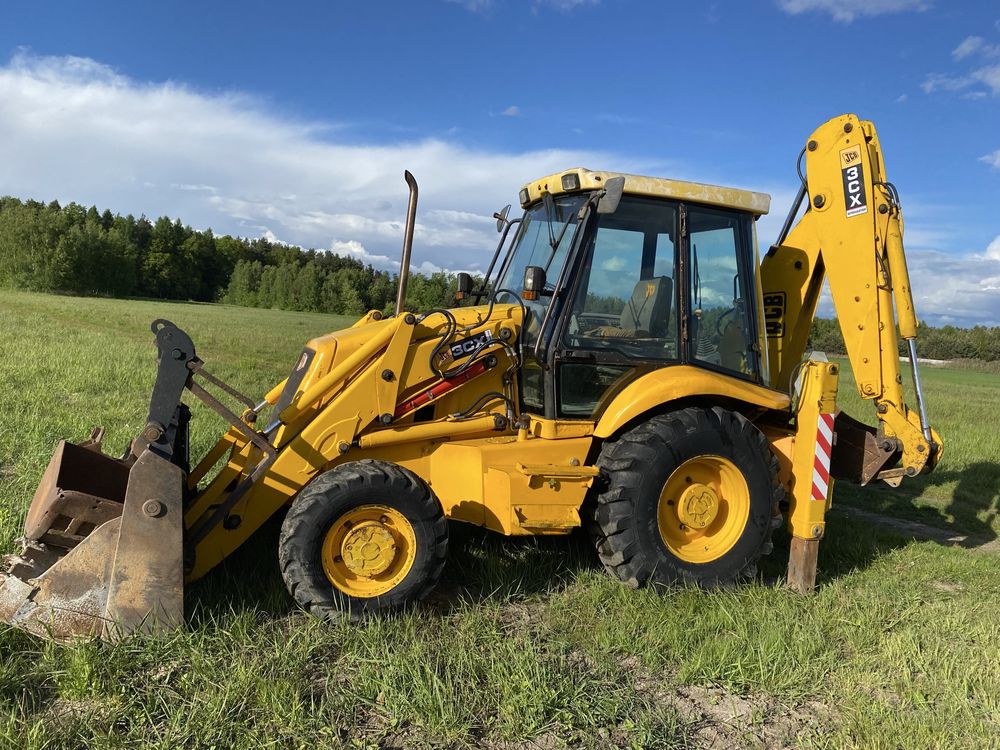 Jcb 3cx koparko ładowarka cat case