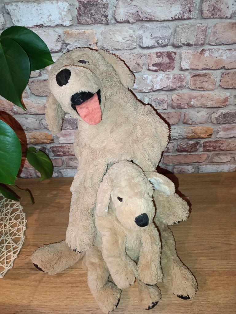 GOSIG GOLDEN Golden retriver duży i maly pluszak maskotka z Ikea