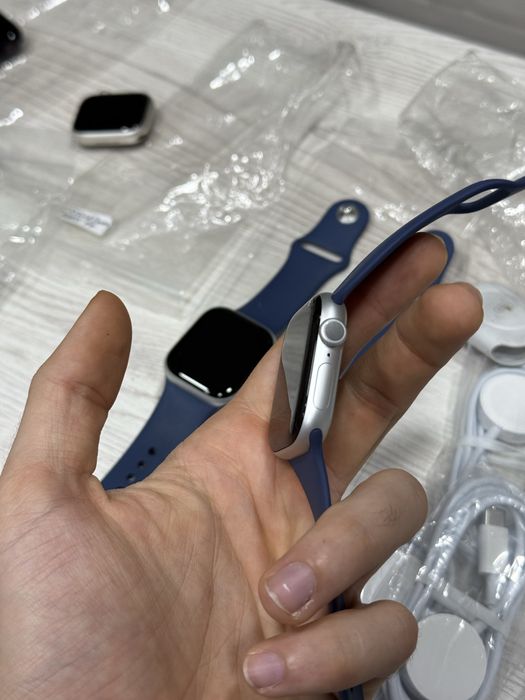 New open/box apple watch 10 series 42mm silver + гарантія