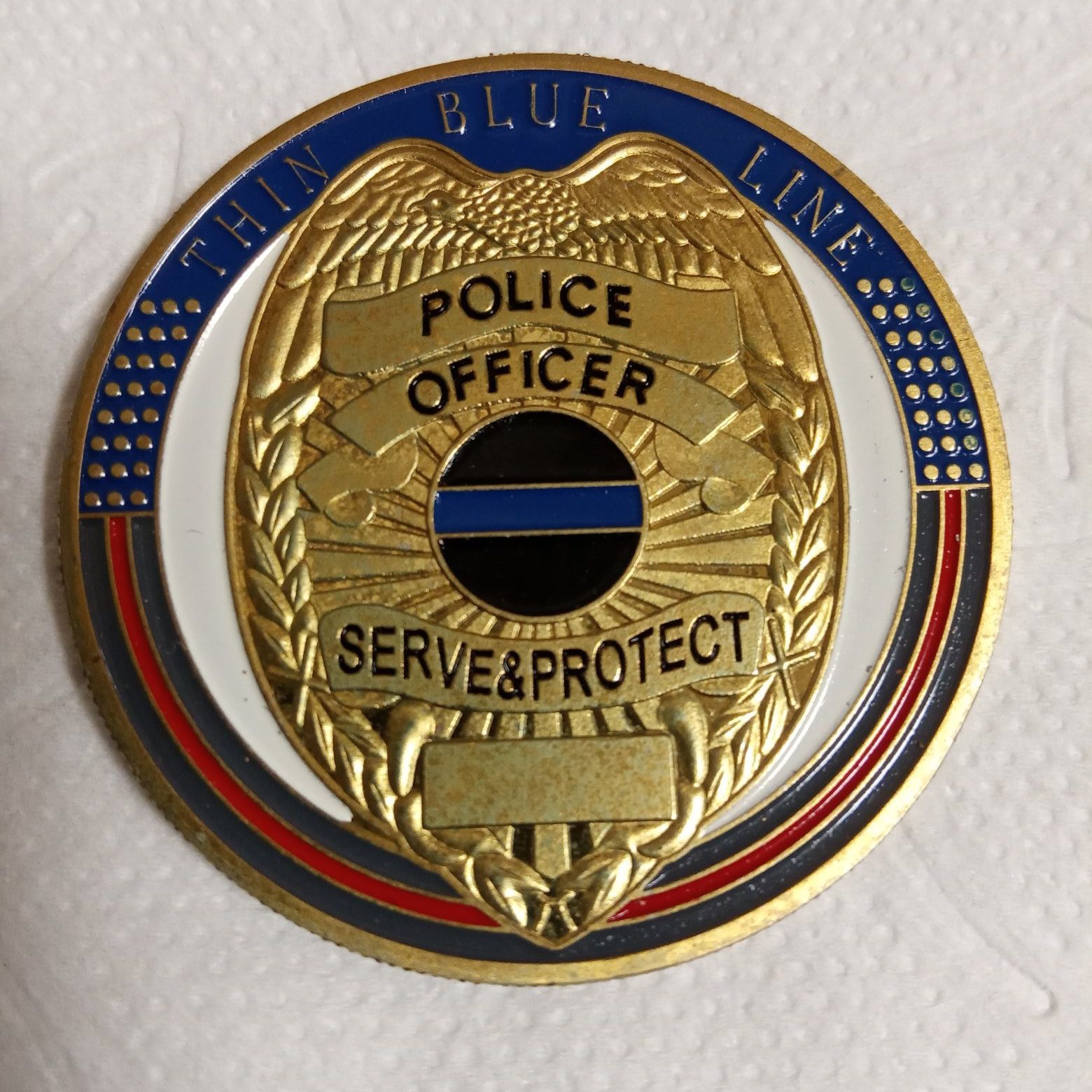 Сувенир подарок жетон офицера полиции