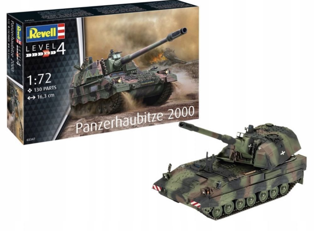 Model plastikowy do sklejania Revell 03347 Panzerhaubitze 2000 1:72