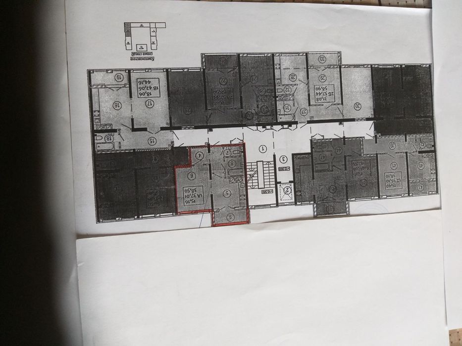 Новобудова.Однокімнатна квартира