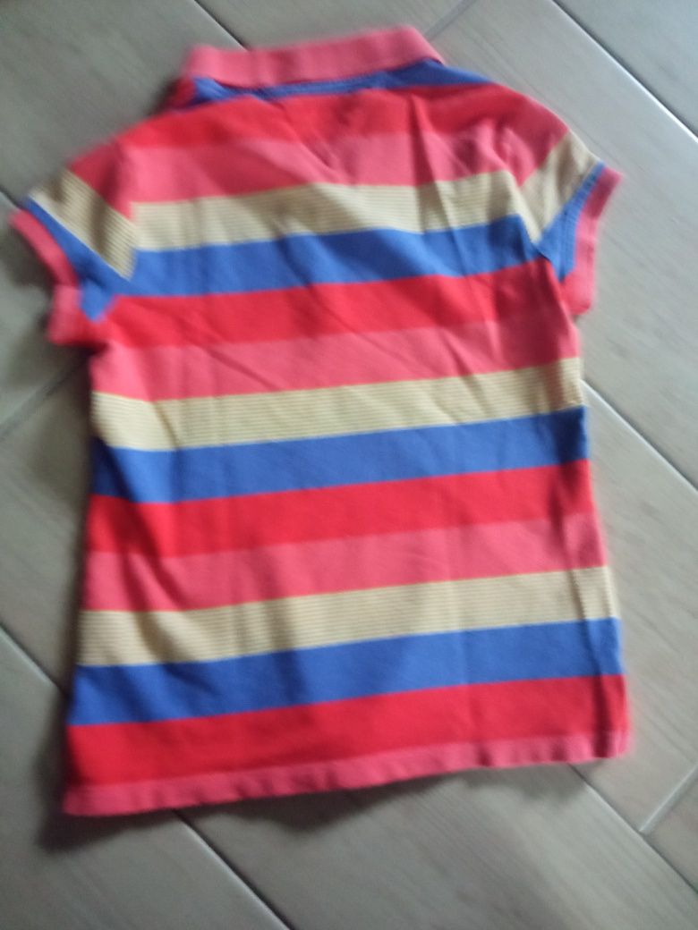 Tshirt Piękna oryginalna koszulka polo Tommy Hilfiger 140 cm