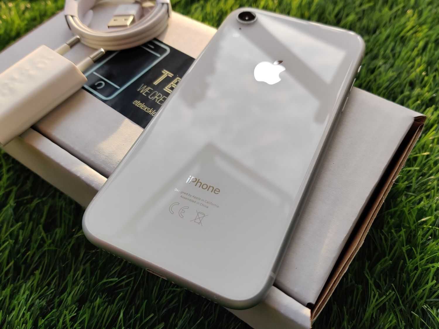 iPhone Xr 128GB WHITE BIAŁY Srebrny Bateria 97% Gwarancja FV