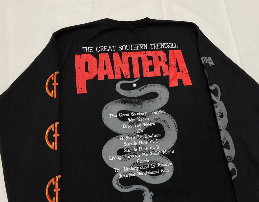 Лонгслів / мерч Pantera - Розміри M , L , XL , XXL