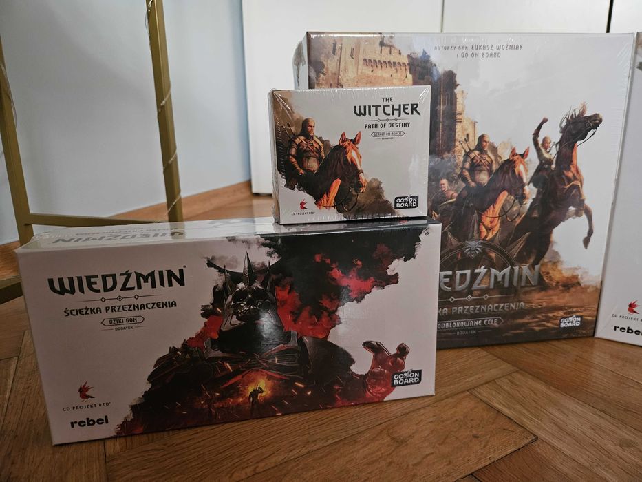 Gra Planszowa Wiedźmin: Ścieżka Przeznaczenia Gameplay ALL-IN + Geralt
