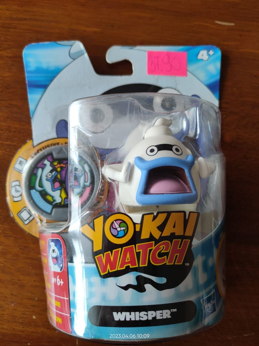 Nowa Yo-Kai watch figurka   Whisper plus medal