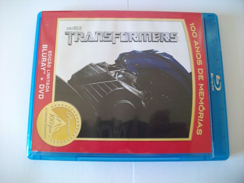 transformers , edição limitada bluray +dvd , originais, envio incluído
