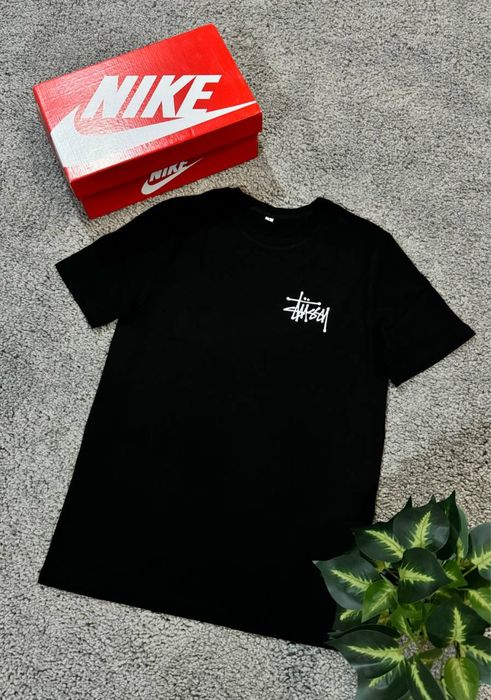 Футболка Stussy Mushrooms / Футболка Стусі з грибами / Футболка Стуси