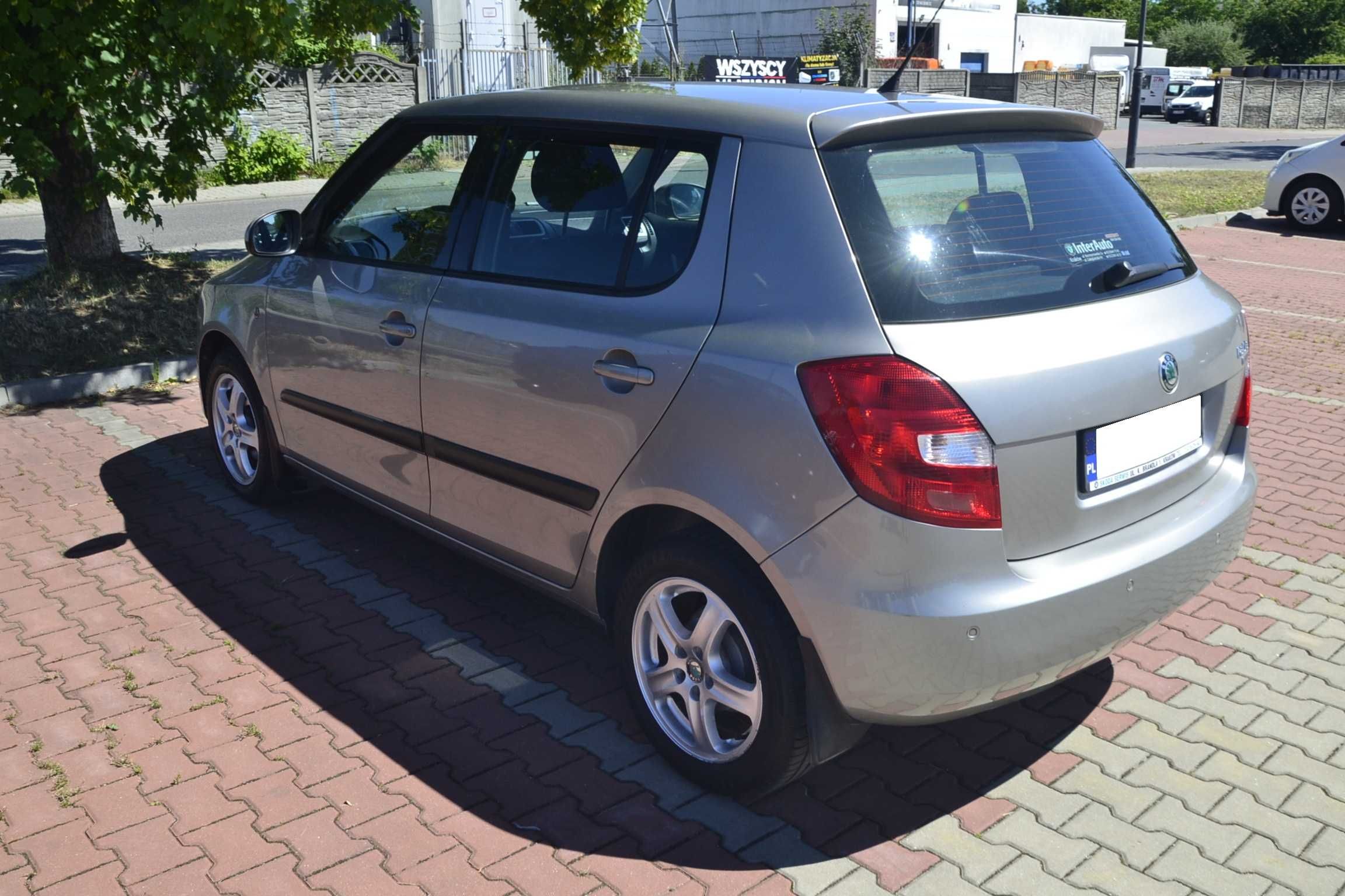 Skoda Fabia II Comfort 1,2 Moc70KM Krajowa Klima Rej.2008r 111 tys.km