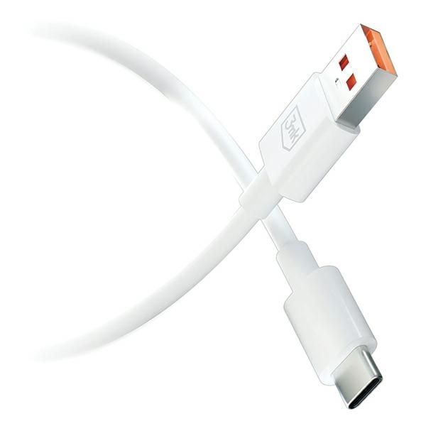 3Mk Hyper Cable Usb-A To Usb-C 5A 60W 1.2M Biały/White Kabel