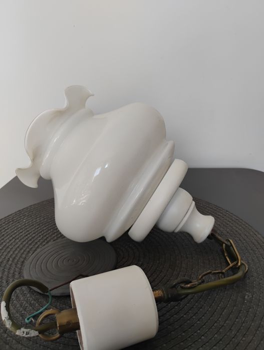 Stara lampa wisząca Prl