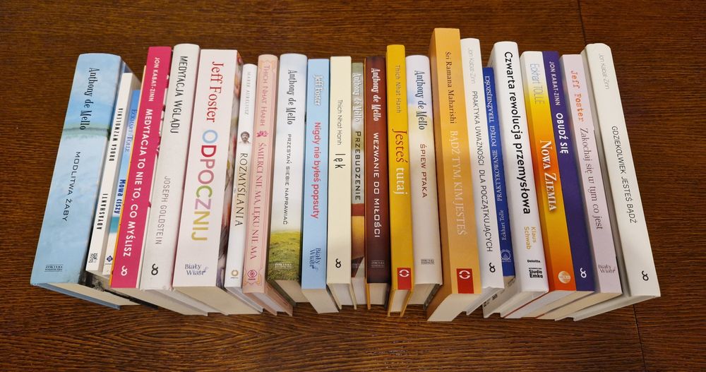 Zestaw 24 książek rozwój osobisty