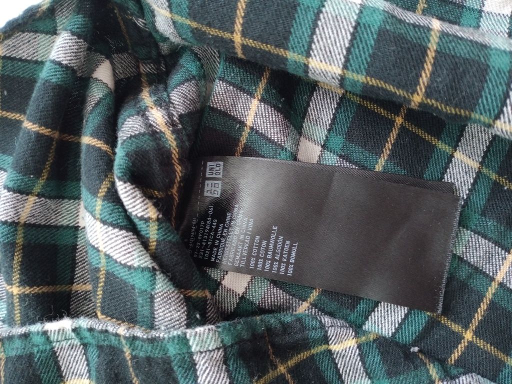 Koszula w kratę uniqlo rozmiar xs