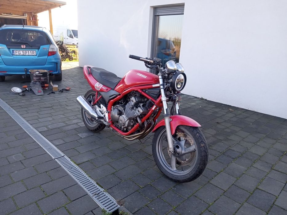 Yamaha XJ600N, sprawna, projekt Naked, Bober