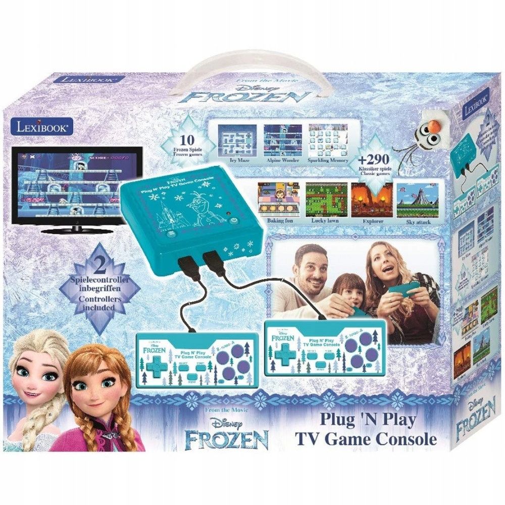 Disney Frozen Kraina lodu konsola gry tv