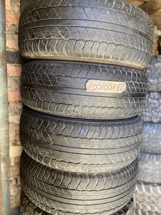 Продам шини  265/65/70. Р17,А/Т,M+S,болото