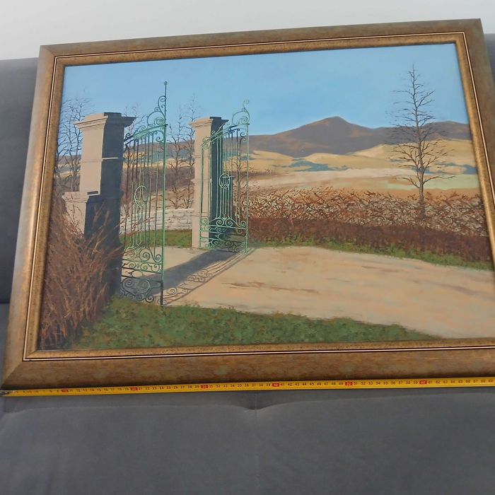 Starodawny obraz na płótnie