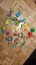 Zabawki niemowlece 21 sztuk