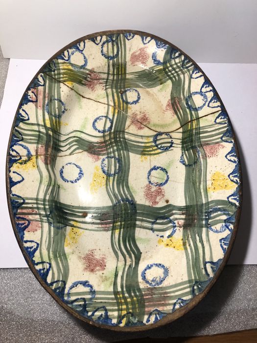 Travessa antiga com 37cm