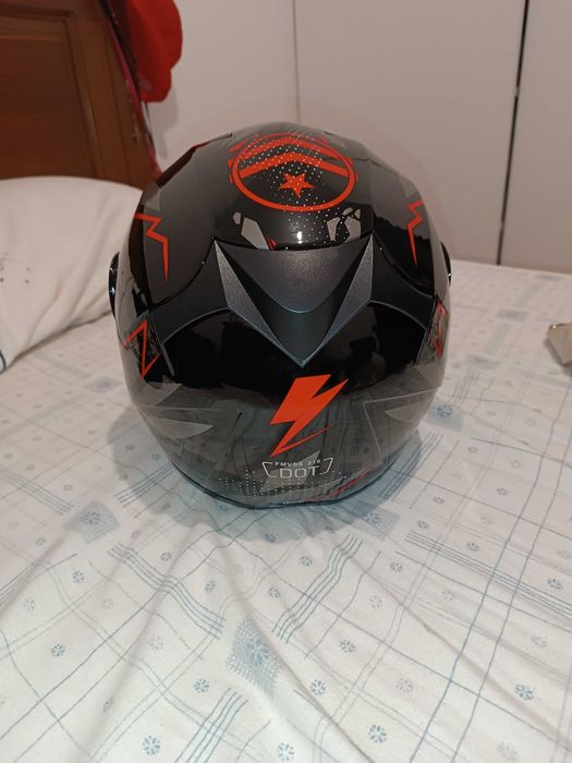 Capacete de mota