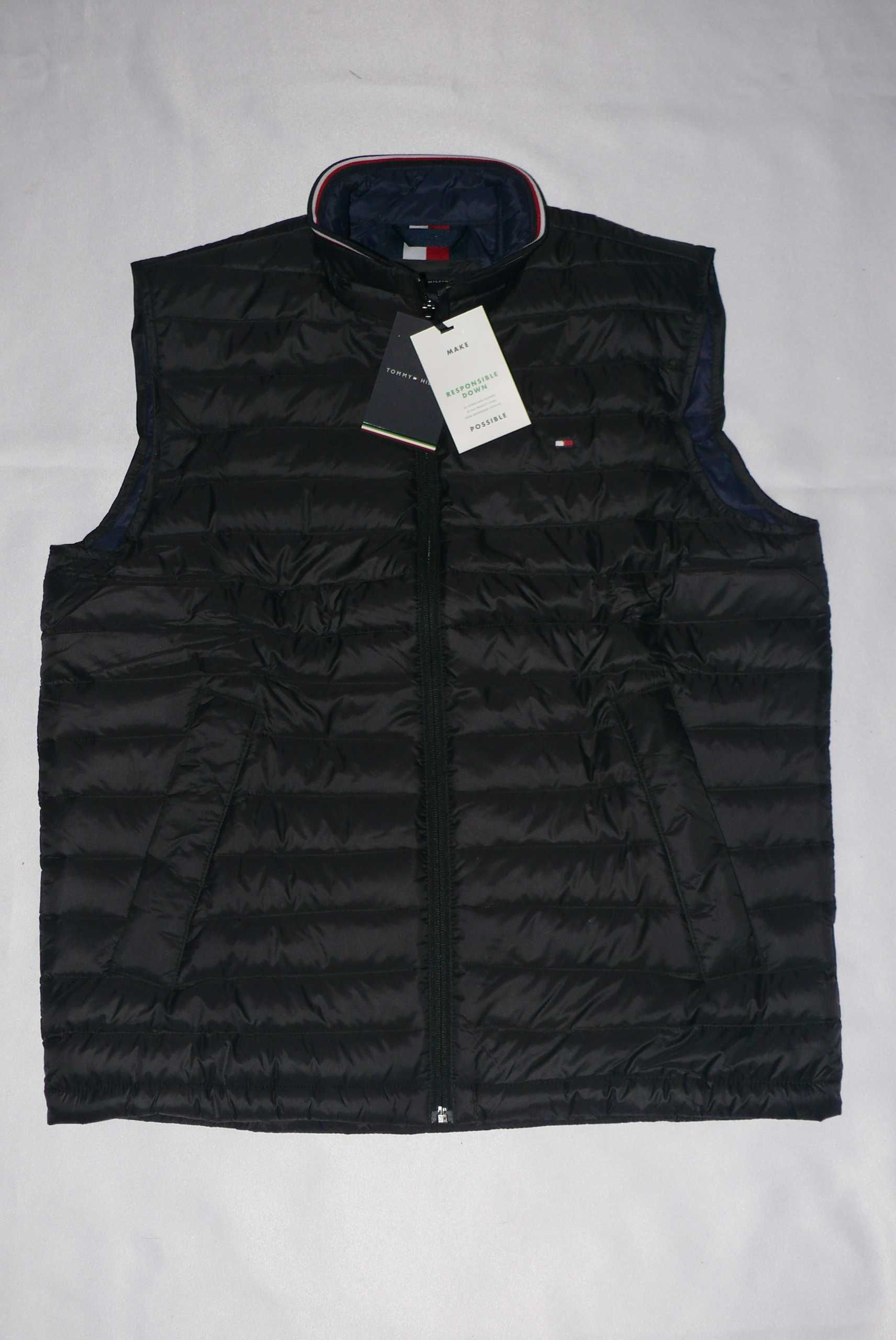 Oryginalny bezrękawnik Tommy Hilfiger kamizelka  MW0MW12719 roz. XL